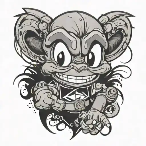 80'S Cartoon Character