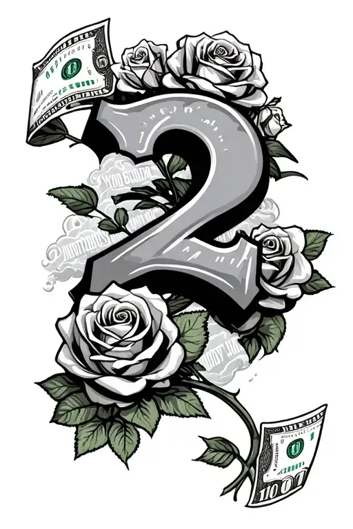 Roses Money Basketball The Number 2 Clouds Bible Verse