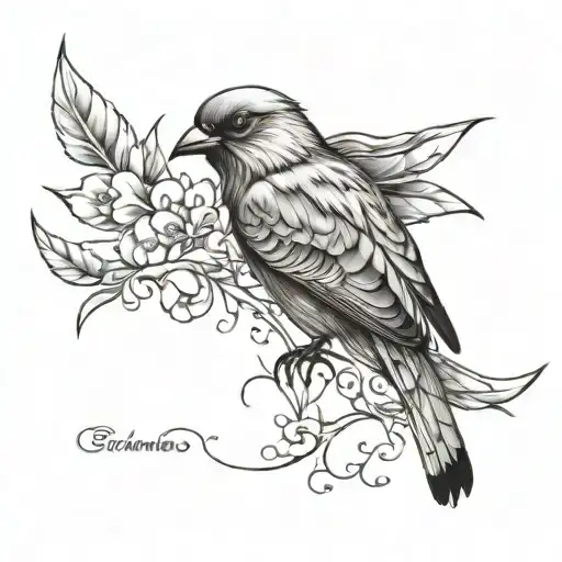 A Bird Freed From Captivity