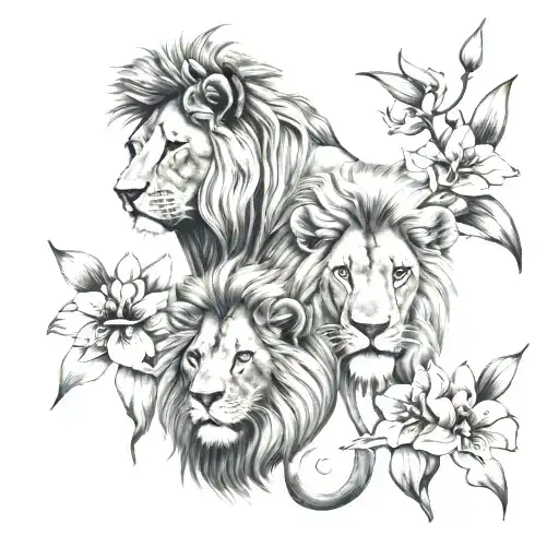 Lion And Lion Orchids