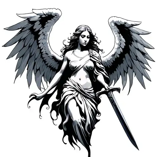 Angel Branding Sword