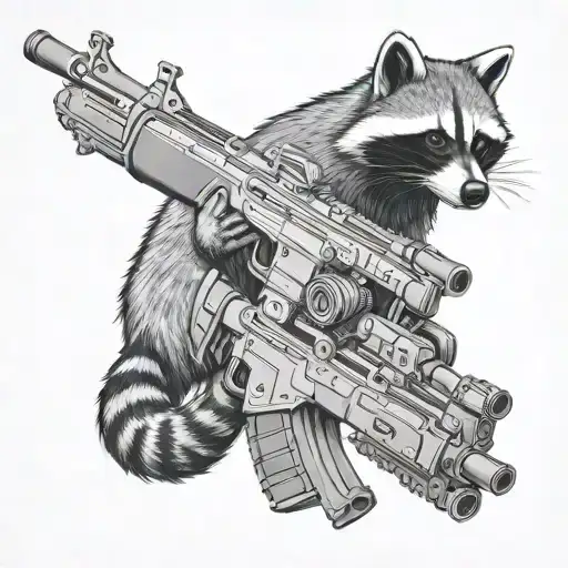 Raccoon Sniper Rifle