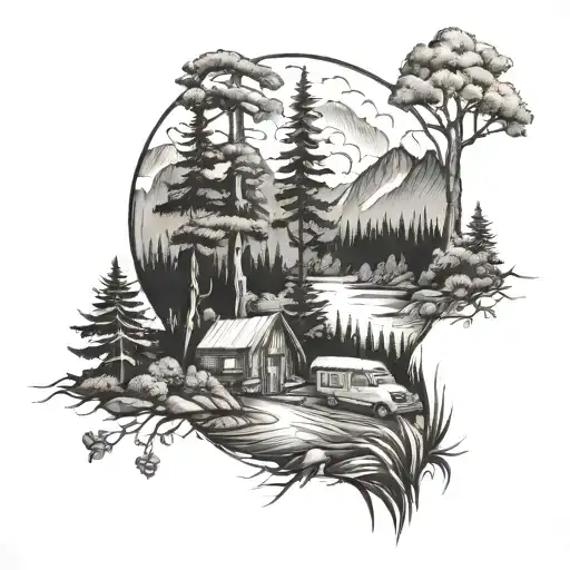 Forest Montain Road Trip