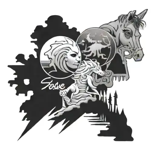 Kids See Ghosts Album Cover Art