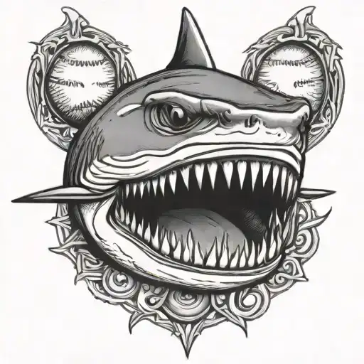 Shark With A Softball Eye