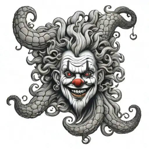 Clown Medusa