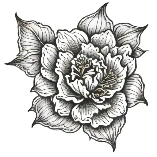November Birth Flower With The Name Incorporated