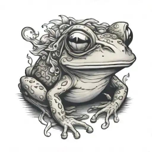 Frog Smoking