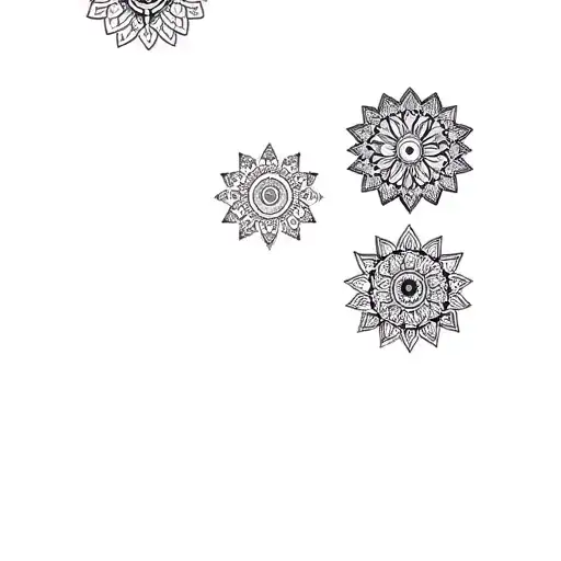 Coverup Mini Mandalas