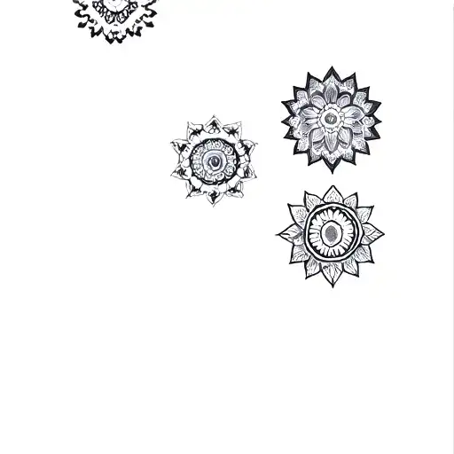 Coverup Mini Mandalas