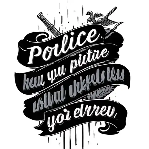 Police Bible Verse Statto