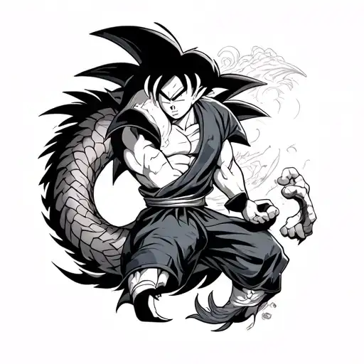 Son Goku And Sheglong