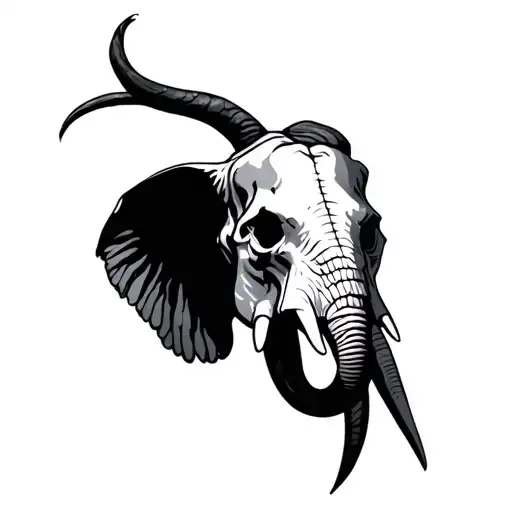 Elephant Skull