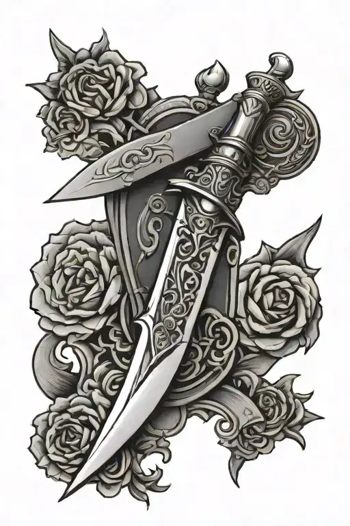 Military Dagger Simple
