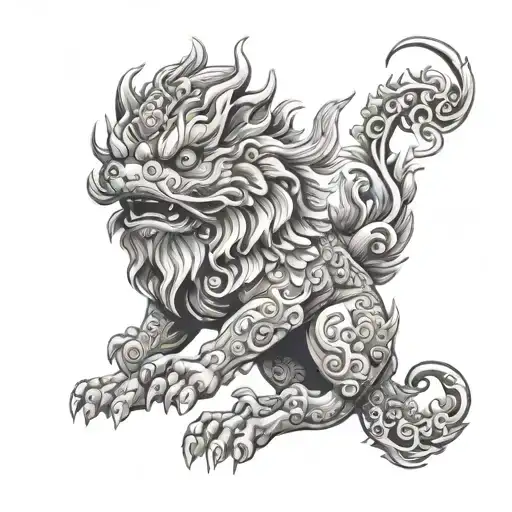 Foo Dog Clouple