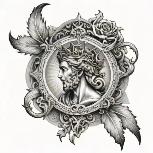 Biblical Pictures Of Great Meaning Tattoo Design