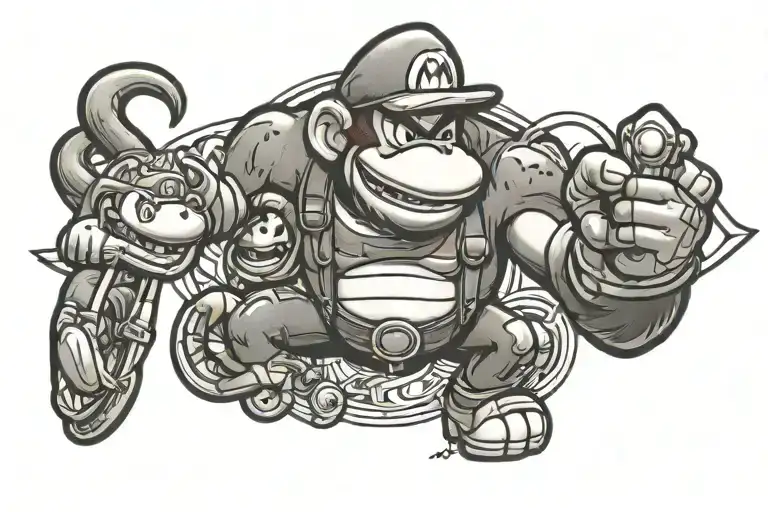 Mario And Donkey Kong