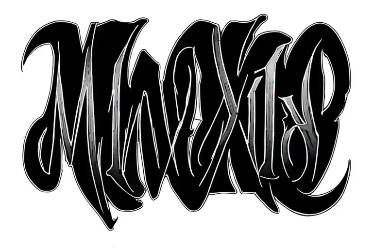 Mmxix Roman Numerals With Cursive Writing And Lines