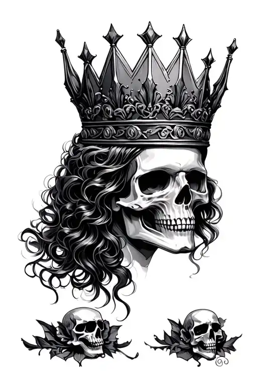 Skull King And Queen