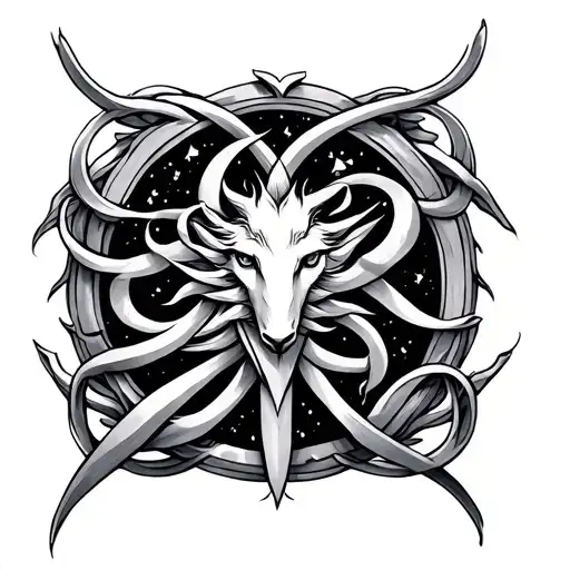 Zodiac Sign Intertwined