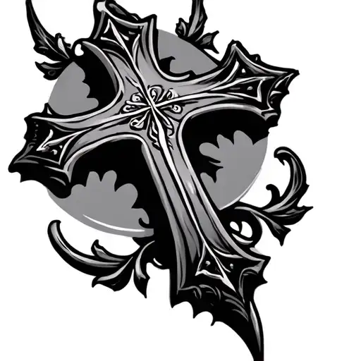 Simple Gothic Cross