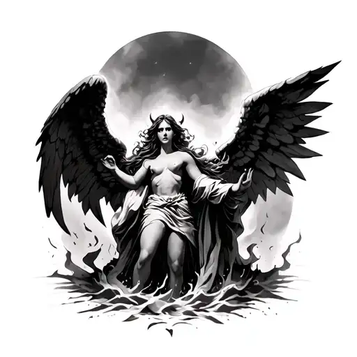 Angel Who Breaks Through The Demon