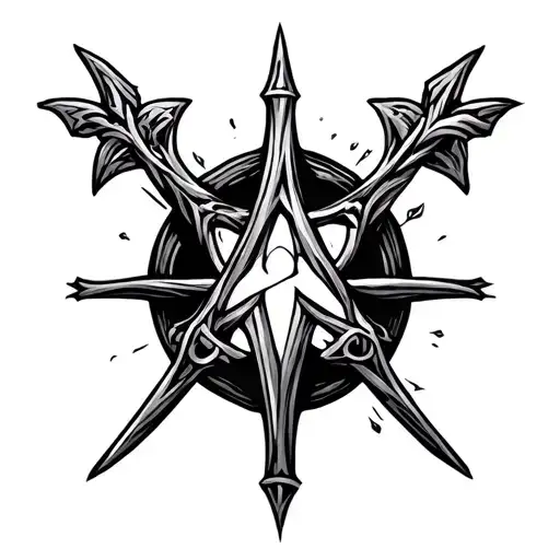 Witch Mark Or Rune Symbol