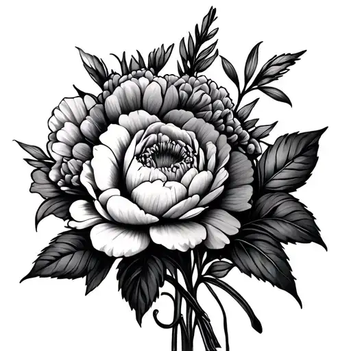 Birth Flower Bouquet