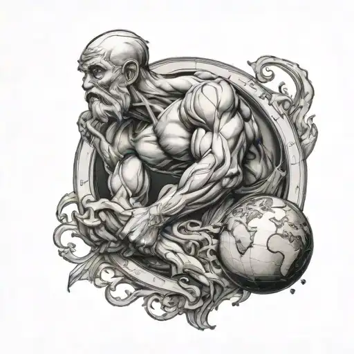 Atlas Holding The Earth