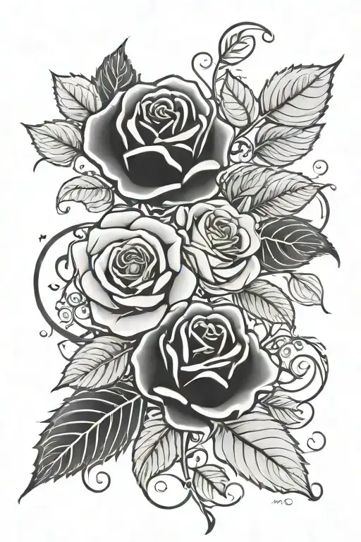 Money Roses Vine Wrapping Leaves Growing