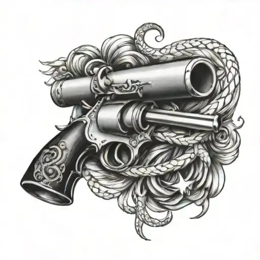 Nautical Gun Wrapped