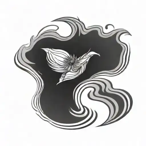 Drop Ripples In Water Lily