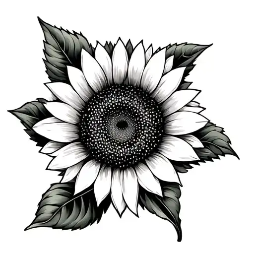 Names Incorporated Into A Sunflower