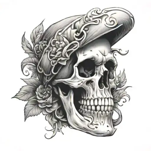 Skull Wearing