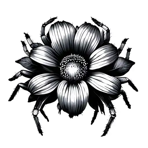 Earthy Spider Flower Forest