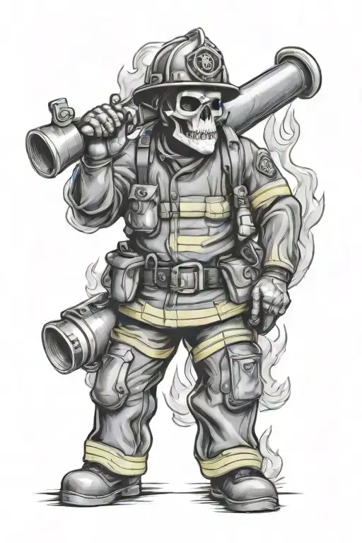 Firefighter Skull