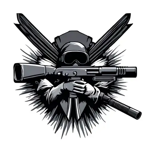 Sniper Military Symbol