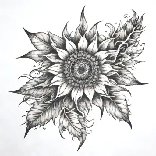 Sunflower Compass