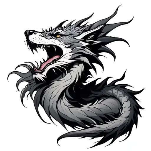 Dragon Wolf