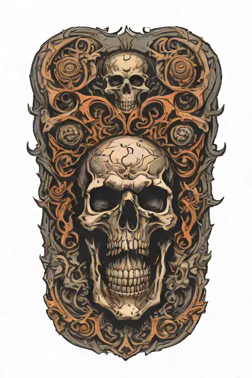 Skull Surrounded