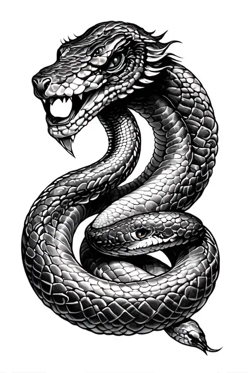 Gemini Zodiac And Snake