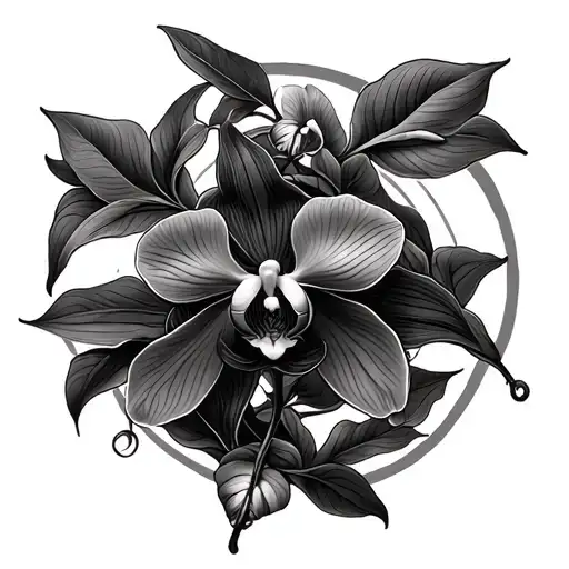 Orchid Vine Wrapping