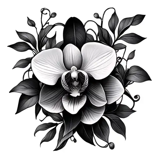 Orchid Vine Wrapping