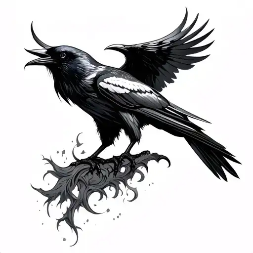 Odin Vegvizir Corbeau