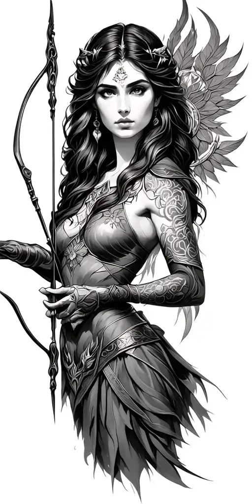 Artemis Goddess Archer