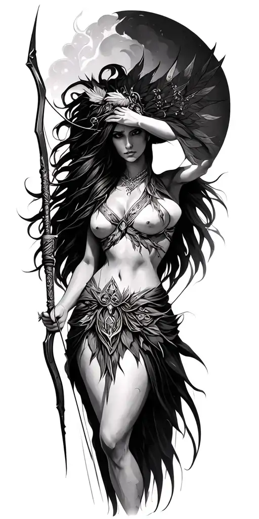Artemis Goddess Archer