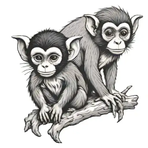 Morph A Squirrel Monkey And Max Where The Wild Things Are