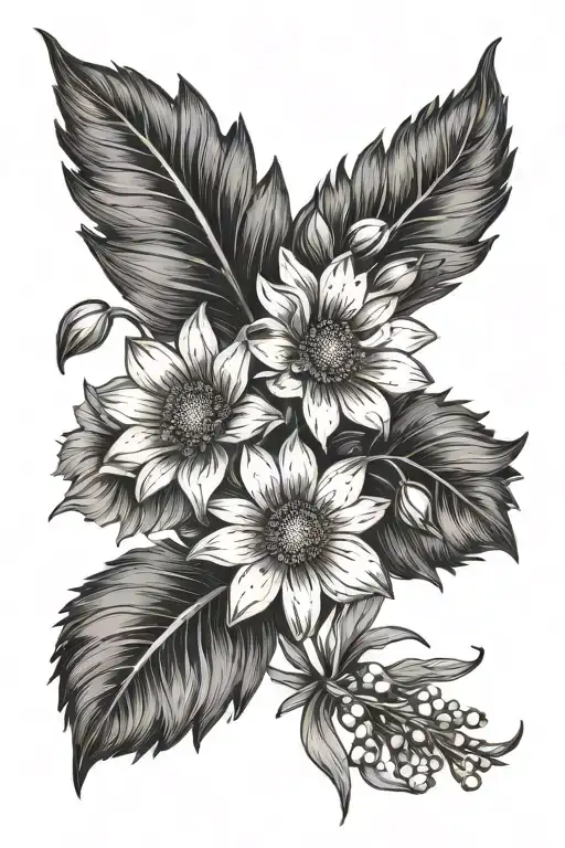 Daisy Flower Lily Of The Valley Flower Aster Flower Marigold Poppy Flower Narcissist Flower