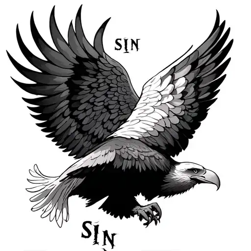 Sin Written On Eagle Wings