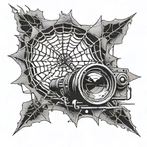 Sniper Lense As A Spiderweb